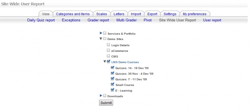 File:Site wide user report - Course selector.jpg