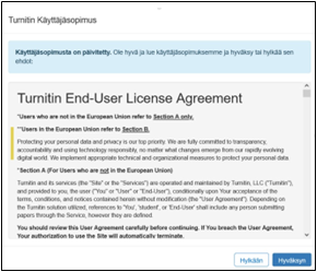 A summary of the most important parts of the EULA agreement