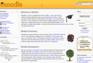 Moodle homepage.png