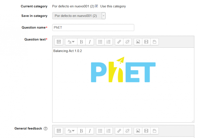 File:A PhET in a Moodle description question type interpreted.png