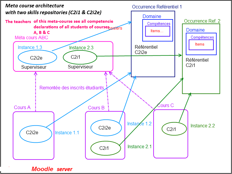 Meta courses & Skills repository module