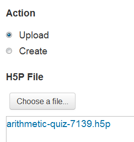 ファイル:H5P upload a previously downloaded h5p activity.png