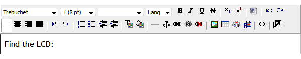 Begin typing the question.