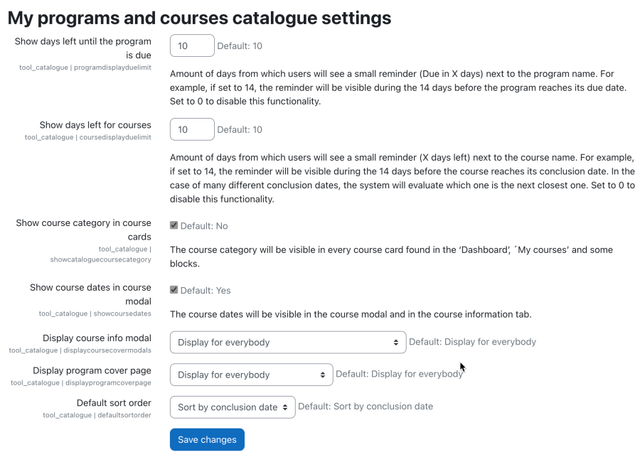 My programs and courses catalogue settings.png
