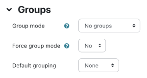 Groups - MoodleDocs