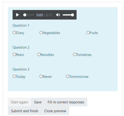 CLOZE question with 1 audio and 3 sub-questions.png