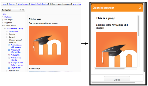 CREATING MOBILE FRIENDLY COURSES intelligence overview