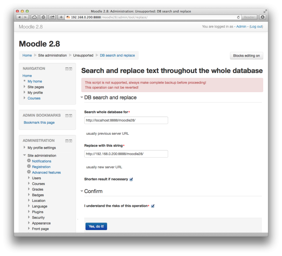 Installation Package for macOS - MoodleDocs