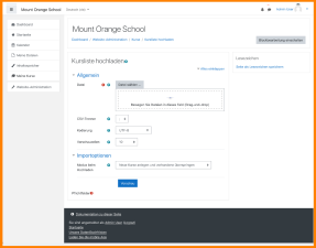 Kursverwaltung und Kurssicherung Legen Sie Kurse einzeln oder in der Masse per Datei-Upload an und sichern Sie Ihre Daten per automatischer Kurssicherung. Kurse und Datensicherung