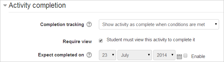 "require view" condition