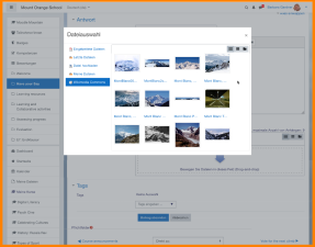 Bequeme Dateiverwaltung Laden Sie Dateien einfach per Drag&Drop von Ihrem Rechner oder aus Cloud-Diensten wie MS OneDrive, Dropbox oder Google Drive in Moodle hoch. Arbeiten mit Dateien