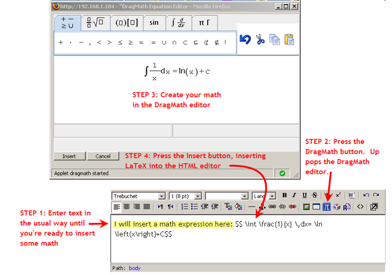DragMath instructions