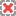 Caja con línea discontinua, cruz roja