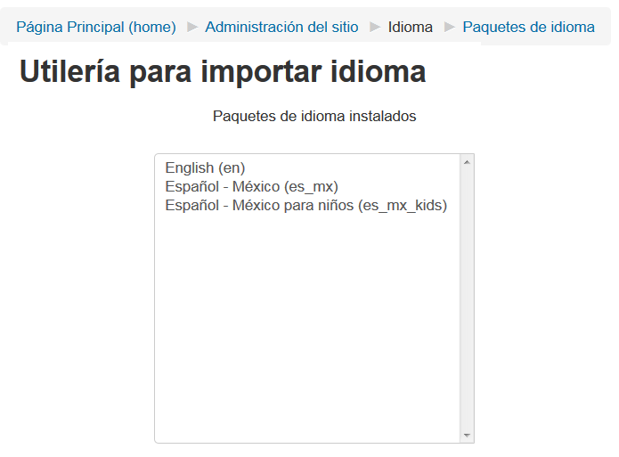 Archivo:Languages installed in main Moodle server.png