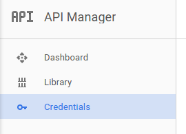 Switch to credentials page